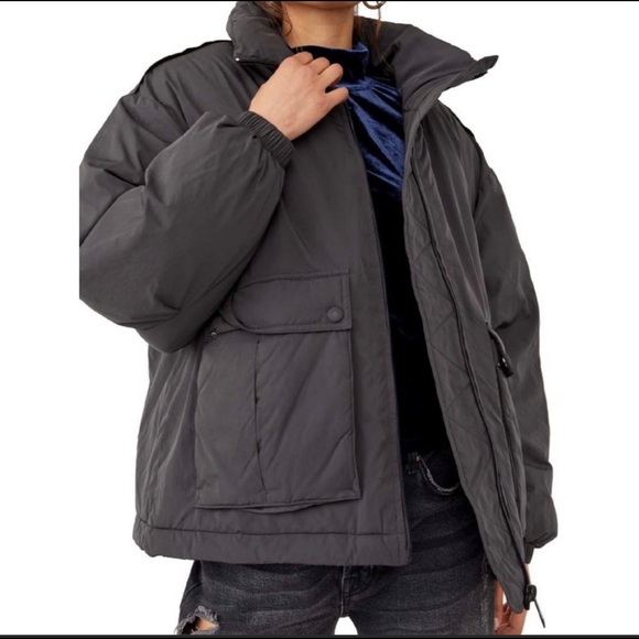 Free People Duvet Bomber Jacket - Picture 5 of 10